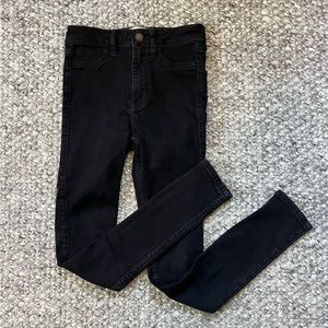 Hollister Super Skinny High Rise Jeans Sz 0 Short